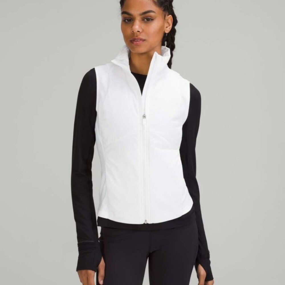Lululemon Push Your Pace Vest White like new